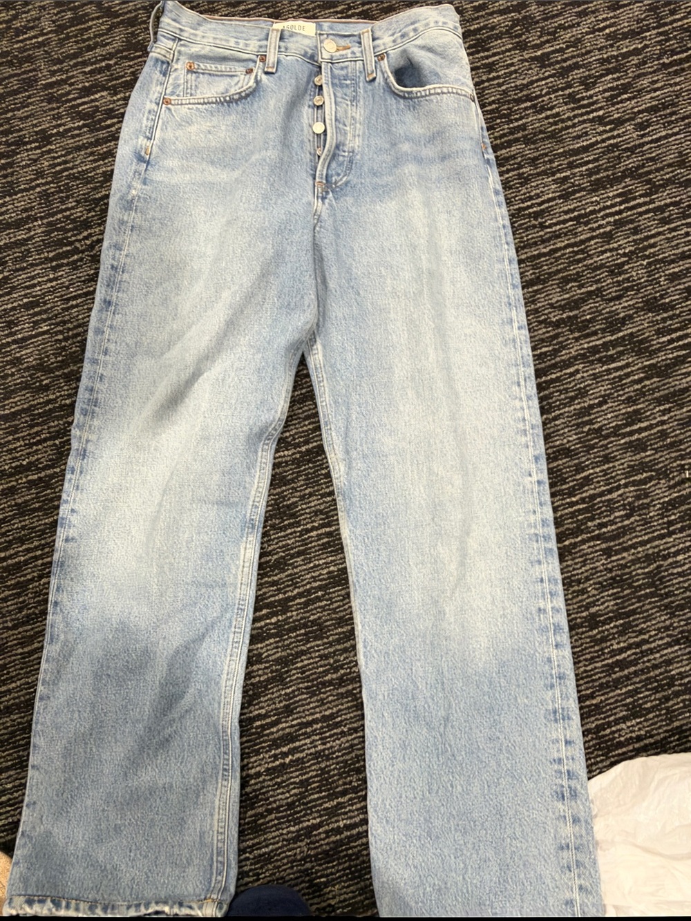 Agolde Light Blue Relaxed Men's Jeans